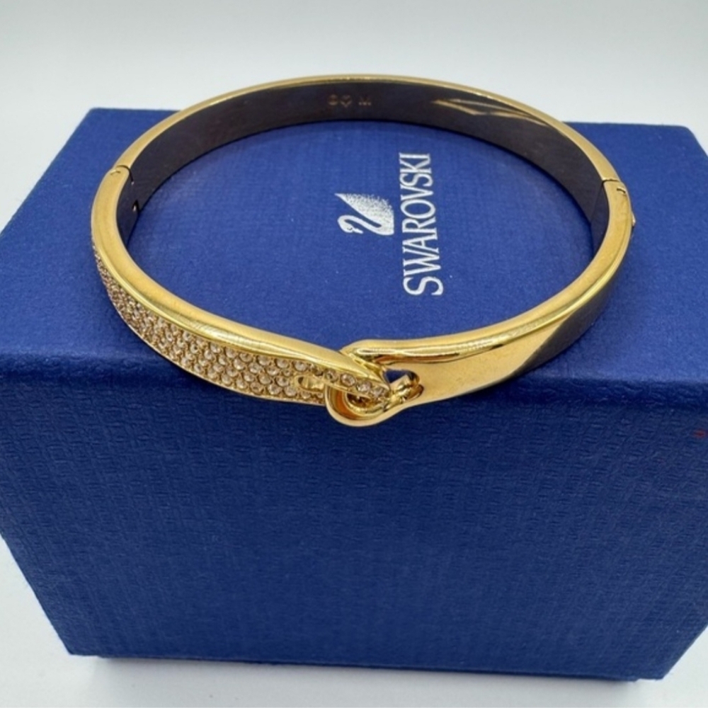 Swarovski Gold and Silver Crystal Bracelet